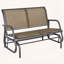 Banc oscillant extérieur 2 personnes avec toile respirante Outsunny-1769779066