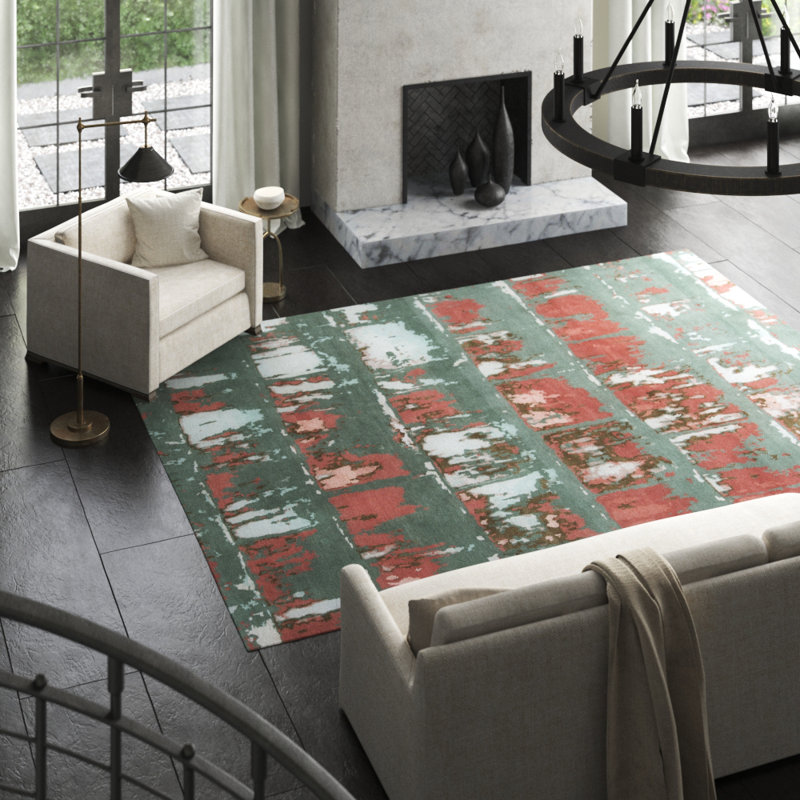 Tibetan Abstract Area Rug