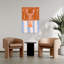 «Lobster Delight Playful Lobster Coastal», art mural-1017359666