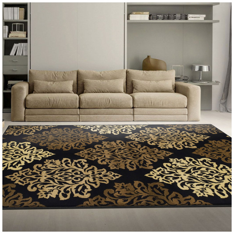 Coleene Washable Oriental Indoor Rug