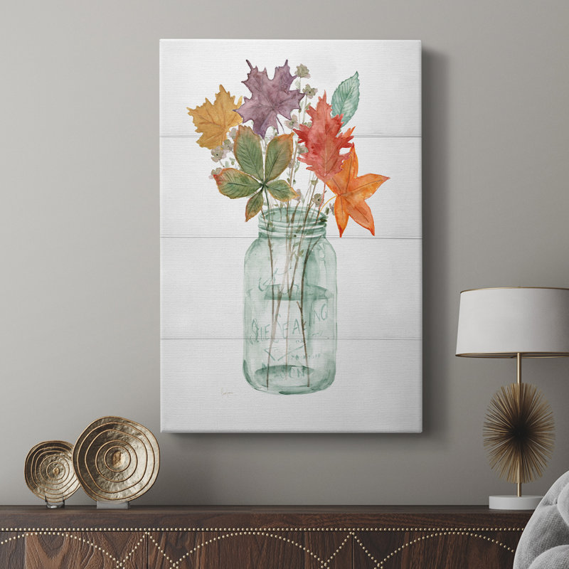 Harvest Home Leaves I - galerie sur mesure, H 60 po x l 40 po