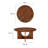 Rivian Round 34" Coffee Table-95616646