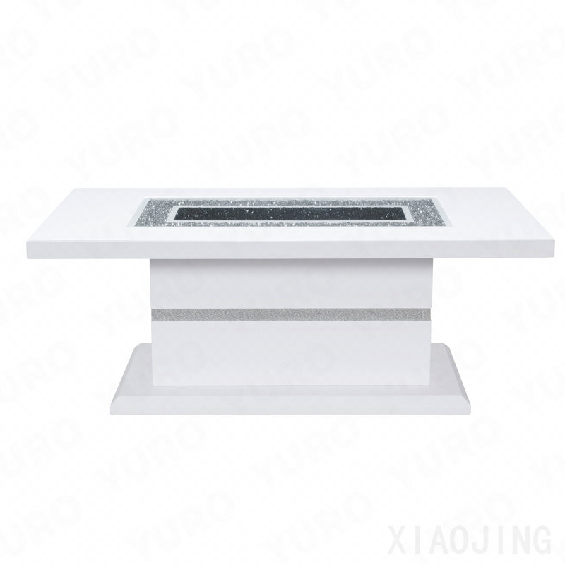 Table basse blanche