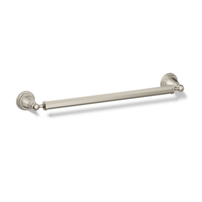 Pinstripe Wall Mounted Towel Bar