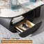 Pedestal Coffee Table with Storage