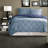 Reversible Diamond Quilting Bedding Sets, Hypoallergenic Polyester Comforter, Modern Style For Cozy Home