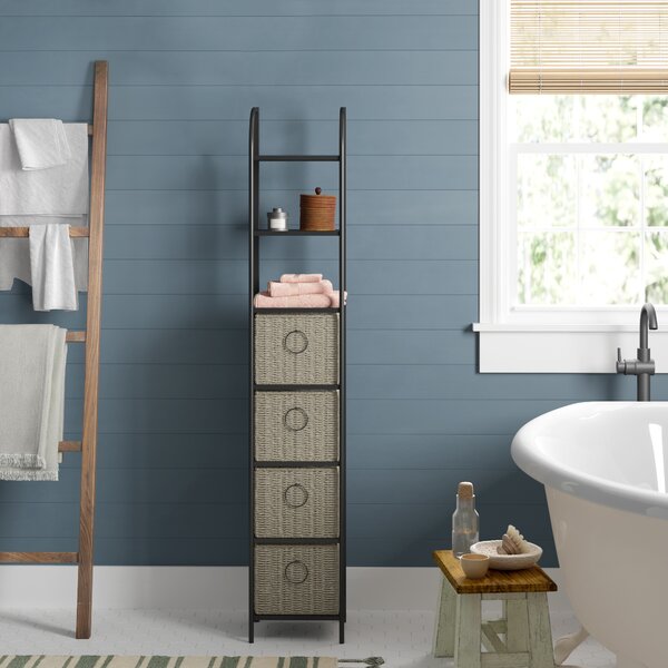 17 Stories Eckles Freestanding Bathroom Shelves & Reviews