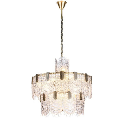 Lustre 12 lumières Ishu