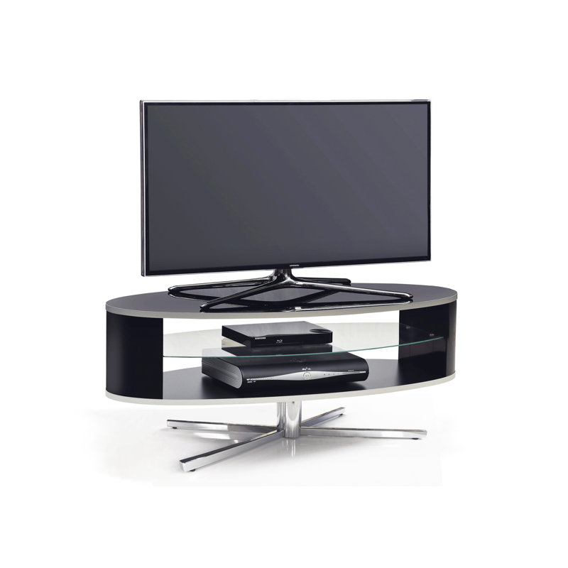 Tuggle Unfinished TV Stand for TVs up to 50", Black