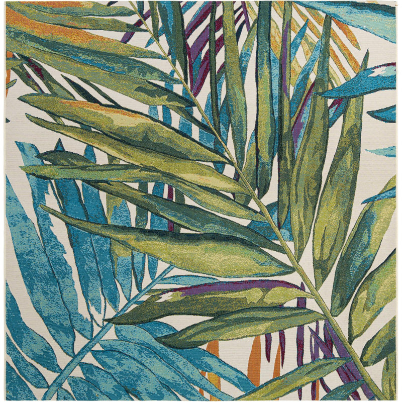 Jungle Terianna Rug, Square 6'1" 