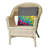 Geometric Outdoor Reversible Throw Pillow