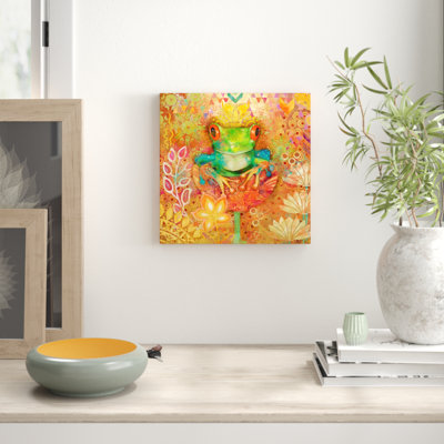 Evelia - Wrapped Canvas Painting