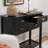 4-Drawer Wood Console Table with Shelf-1001361907