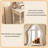 39.37"American-style white solid wood dressing table with mirror