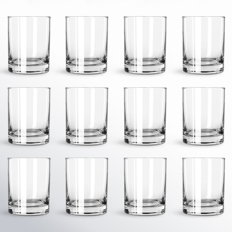 Libbey Heavy Base Clear Glass Double Old Fashioned Set