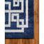 Tapis bleu foncé / beige Barreto-1320470654