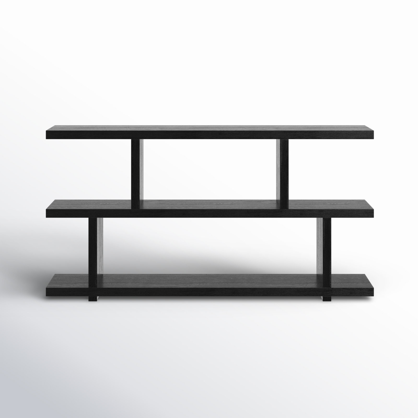 Annora 63" Bookcase, Black