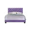 Grand lit mauve transitionnel mauve