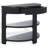 Christy Reeded Half Moon Console Table-1127455182