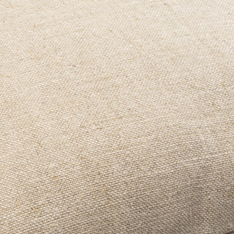 Coussin Alcona, 22 po x 22 po, Inférieur, Naturel