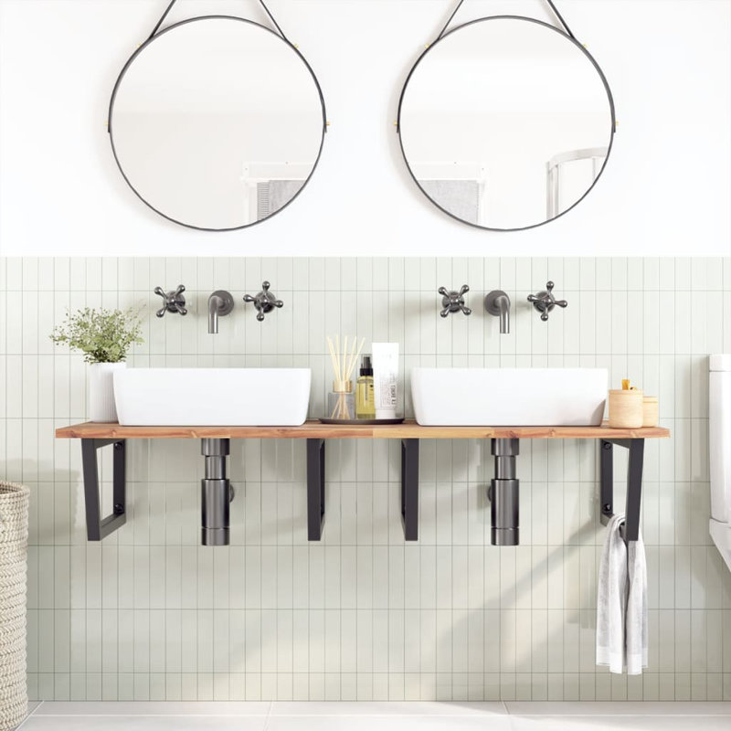 Accent Shelf, Black, 2" H x 120" W x 60" D