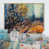 Toile naturelle avec cadre flottant