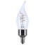 Deena 4 Watt LED - Reminiscent - Flex Grey Coil Filament - CA11 - Candelabra Base - 2700K CCT - Clear - 120 Volt
