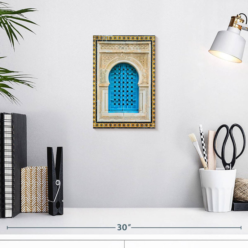 Lilie Tunisian Window, 12" H x 8" W