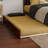 Darlean Solid Wood Trundle Platform Bed with Footboard & Roll Out Trundle-119533565-119533563