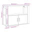 Kharley 80 Cm Wide Sideboard-1557446547