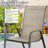 Patio Dining Set For 6, Outdoor Table And Chairs W/1.69?Umbrella Hole, All Weather Patio Furniture Set, 30"X 55" Table And Stackable PVC-coated polyester Chair, For Lawn, Deck (Umbrella Not Included)-1886006100-1896789700