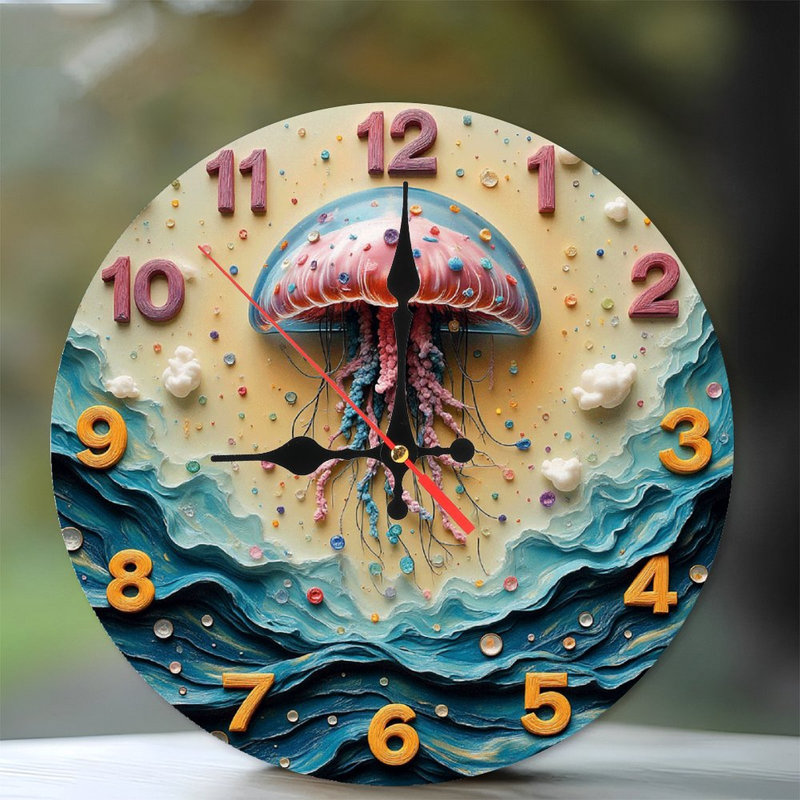 Horloge méduse