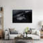 Dark Ocean Turtle Dramatic Peaceful Serene Turtle Coastal Nature Wall Art Print 1 Piece Wrapped Canvas Wall Art-1235735641