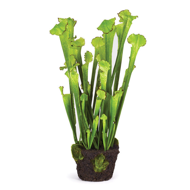 Faux Plant, 25" H x 7" W x 5" D