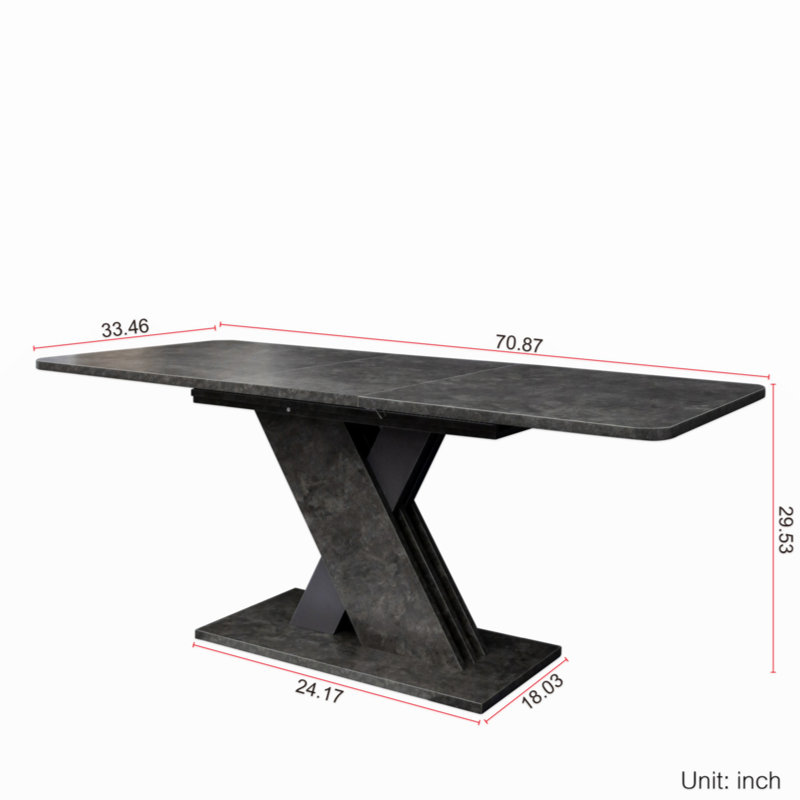 Multifunctional Extendable Console Table