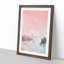 Cloudy Mountains in Abstract - Picture Frame Graphic Art Print-55684857-55684861