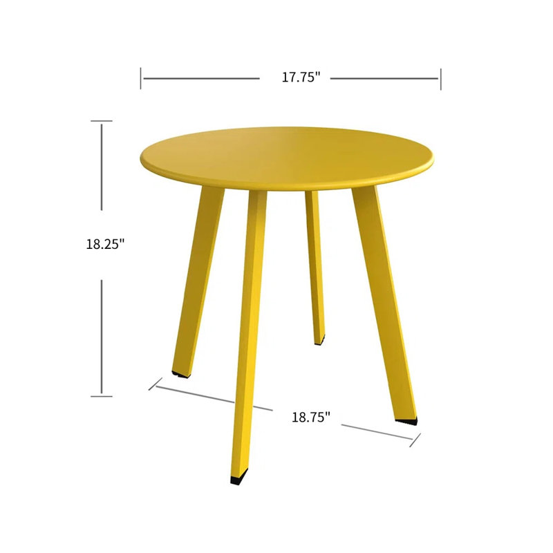 Evely Single Coffee Table, Yellow