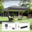 Pavillon de jardin 10 pi x 10 pi