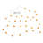 Jarnell Battery Operated String Lights with Pumpkin Motifs
