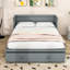 Lit escamotable double en bois avec conception peu encombrante-503467368-503467378