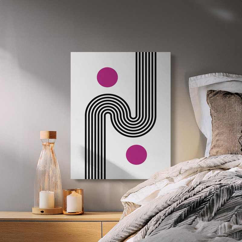 Cordon 1 Piece Wrapped Canvas Wall Art Set, 9x12