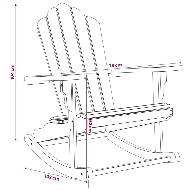Outdoor Adirondack Chair