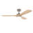 52" Brechter 3-Blade LED Ceiling Fan with Light and Remote-180556928