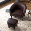 Fauteuil demi-tonneau avec repose-pieds 27,95 po Alverstone-1203471166