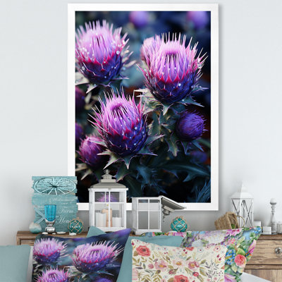 Impression sur toile Fairvale mauve majestueux I sur toile