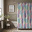 Pastel Spring - 1 Piece Standard Shower Curtain-1911170676