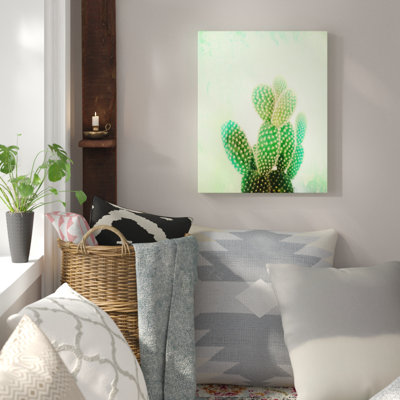« cactus », impression sur toile tendue, reproduction d’art