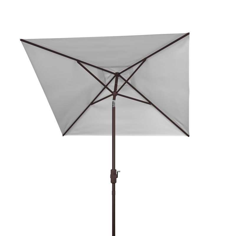 Parasol de marché carré 90 po Lealia, Blanc