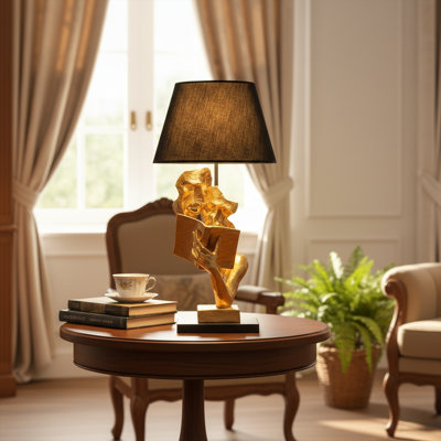 Lampe de table Golden Sculptural