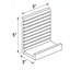 Ensemble de 2 tablettes flottantes Kaelen